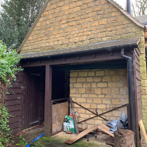 Oak Lodge | Before | Porch Gym